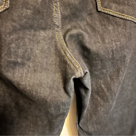White House Black Market The Sculpt Skinny Flare Dark Wash High Rise Jeans - Picture 14 of 14